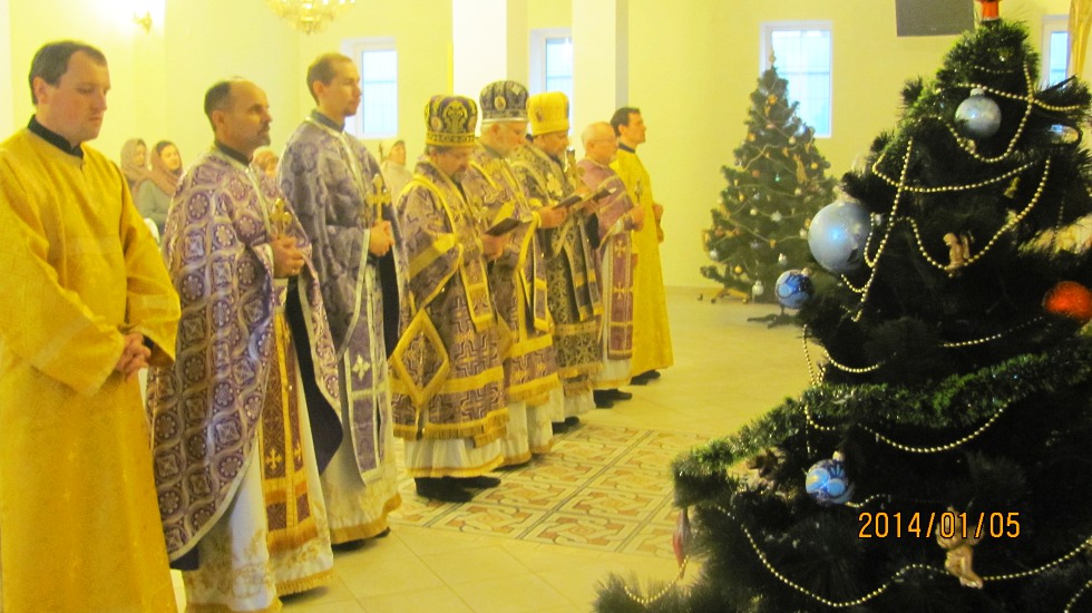 Совместная молитва в канун Рождества Христова за народ Украины