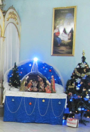 Різдво Христове  в храмі Преображення Господнього