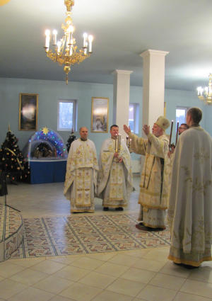 Christmas  in Kyiv, Ukraine, in theTemple of Transfiguration of the Lord