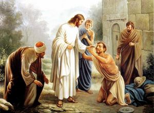 About the miracle of healing form physical and spiritual blindness