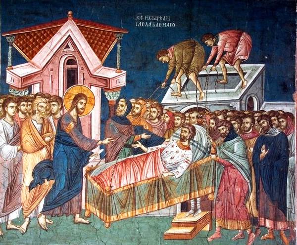 About the healing of the Paralytic and about the chances of healing today