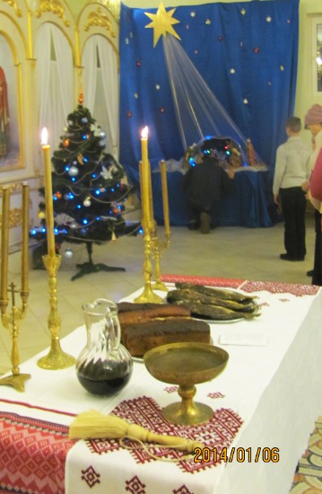 On Christmas Eve, January 6, 2014, in the Transfiguration of the Lord Temple