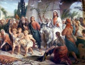About the entry of Jesus Christ to Jerusalem, about temptations and about spiritual base of the man