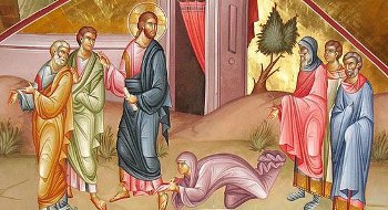 About the healing of a woman with discharge of blood, about resurrection of Jairus’s daughter and about the saving faith