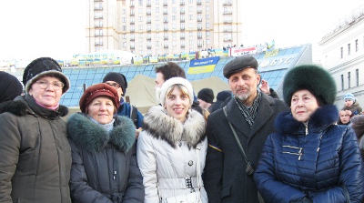 Участь у Всеукраїнському віче на благословенному Майдані