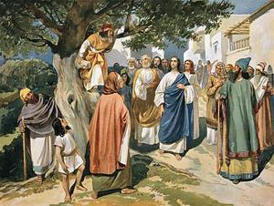 About the chief tax collector Zacchaeus