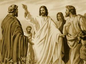 Иисус в третий раз предсказывает свою смерть и воскресение