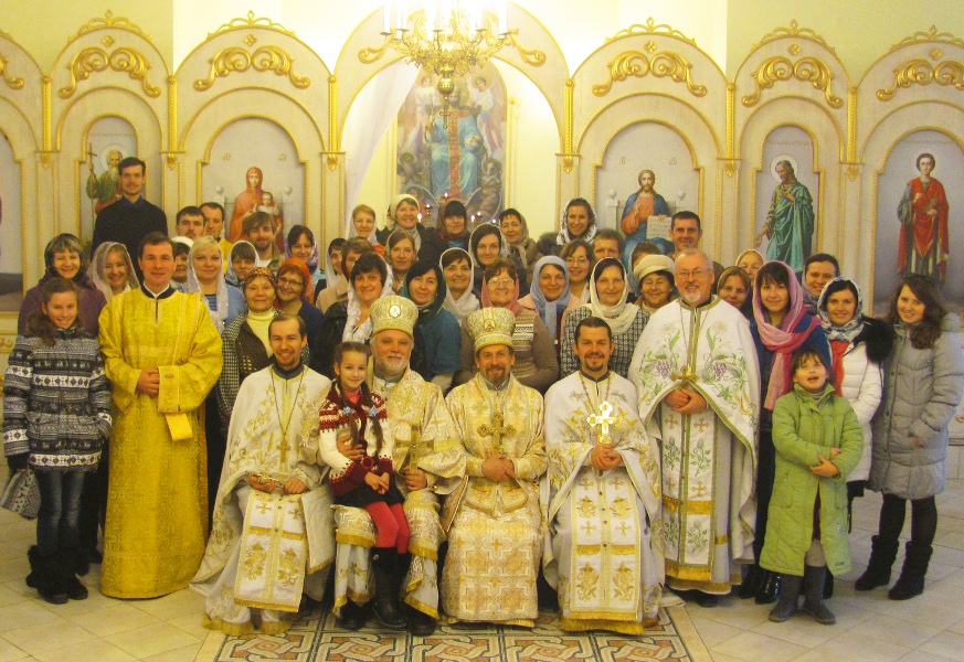 The community of the Orthodox church of the Lord’s Transfiguration
