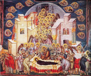 The Orthodox Feast The Dormition tof the Holy Lady